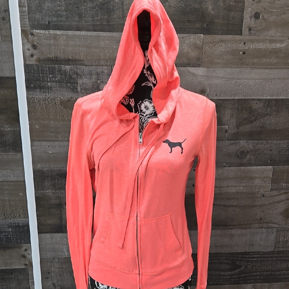 Women's Coral Hoodie by PINK Victoria's Secret